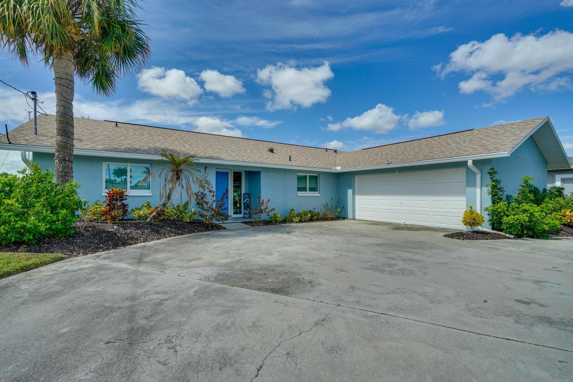 Beachy Cape Coral Home - Swim, Fish, Boat! Dış mekan fotoğraf