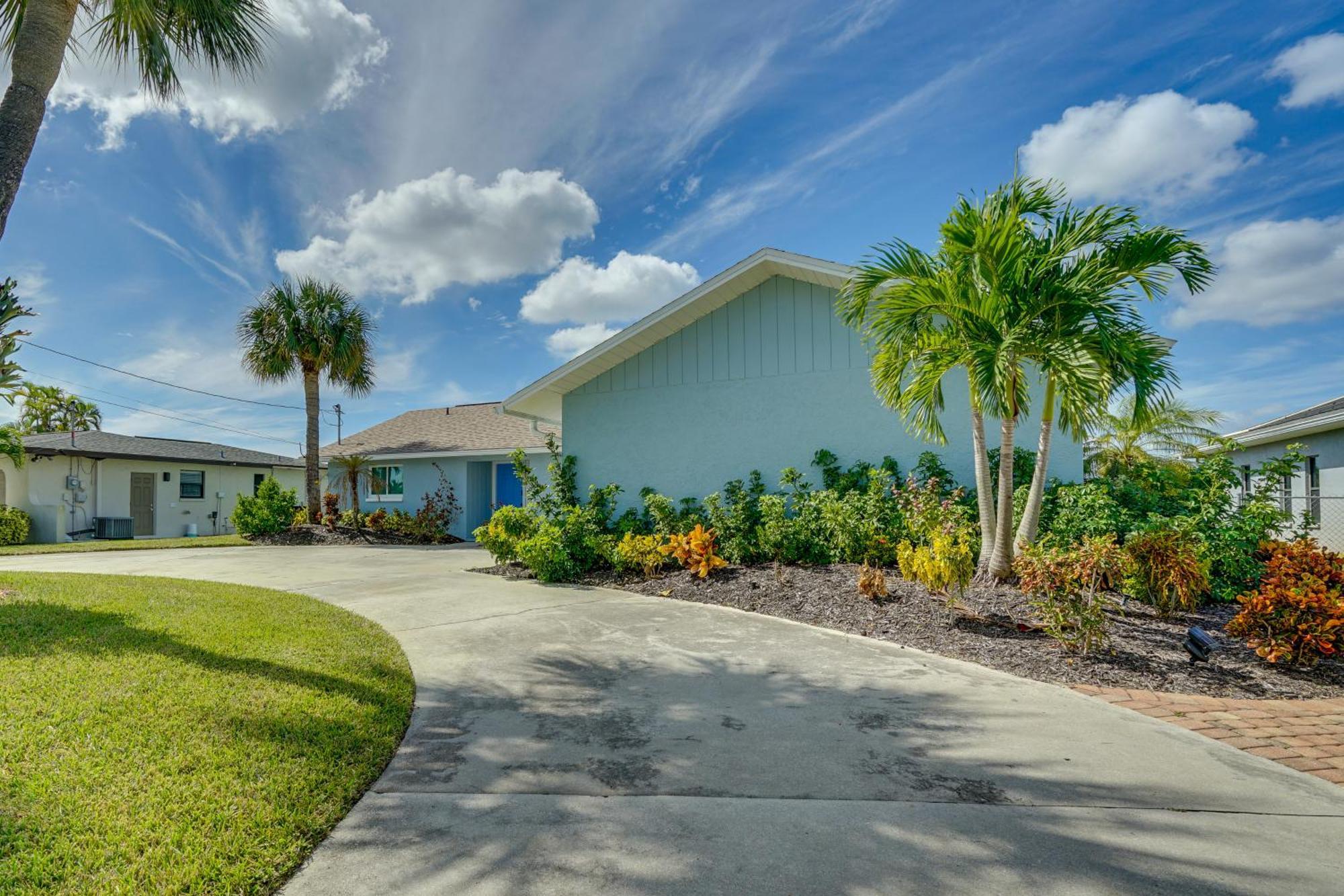 Beachy Cape Coral Home - Swim, Fish, Boat! Dış mekan fotoğraf