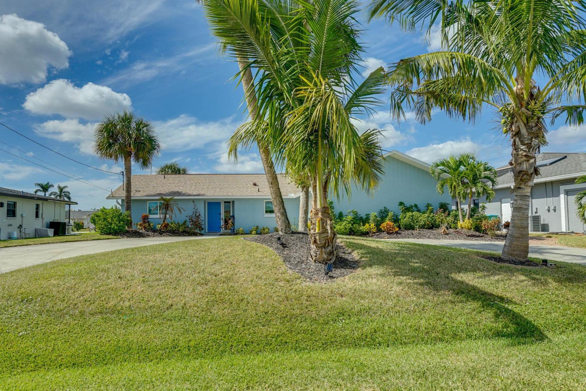 Beachy Cape Coral Home - Swim, Fish, Boat! Dış mekan fotoğraf